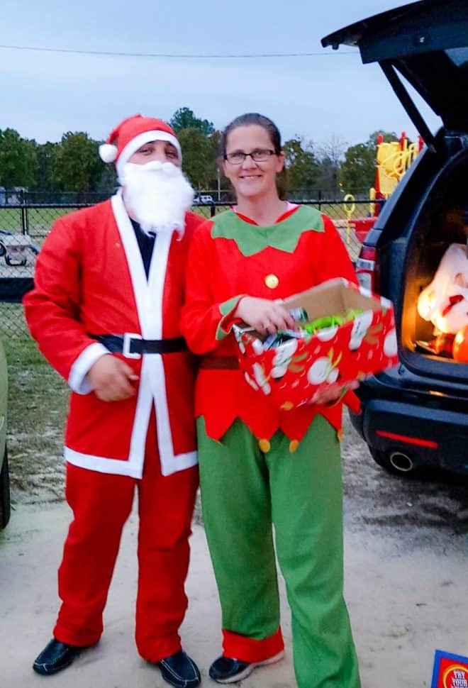 Santa and His Elves - Trunk or Treat