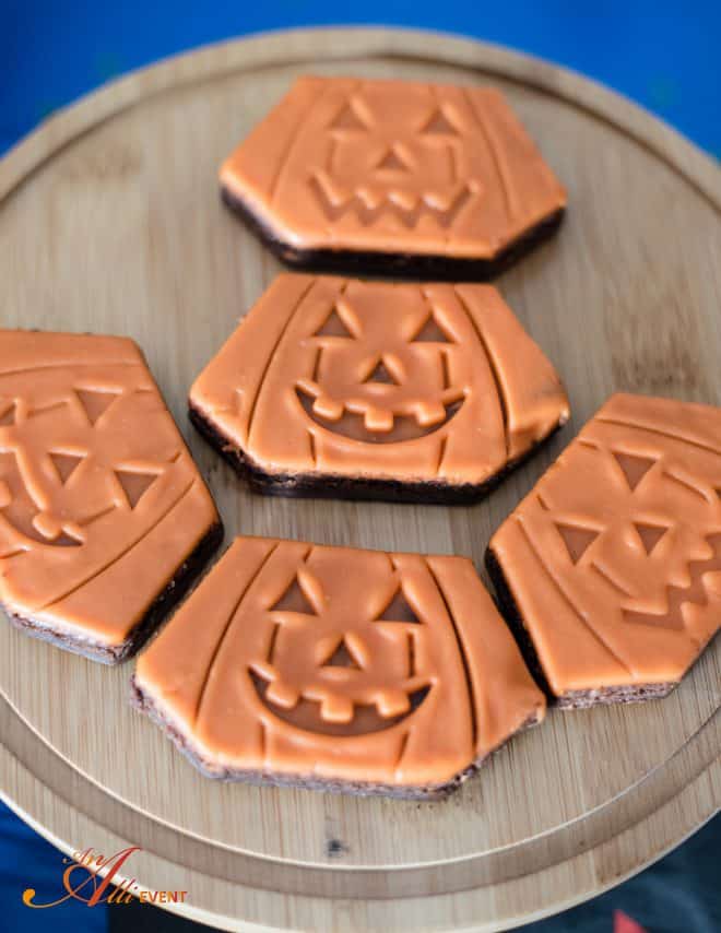 Pumpkin Brownies - It's the Great Pumpkin Charlie Brown