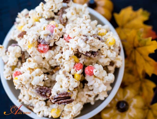 Sweet & Salty White Chocolate Popcorn