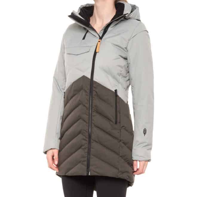 down puffer jacket for winter ski trip