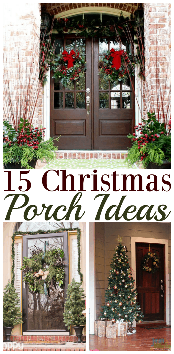 15 Christmas Porch Ideas You Will Love - An Alli Event