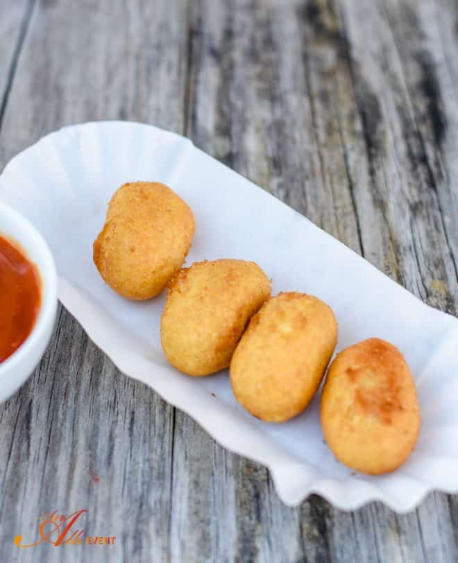 Mini Corn Dogs - Homemade Guacamole