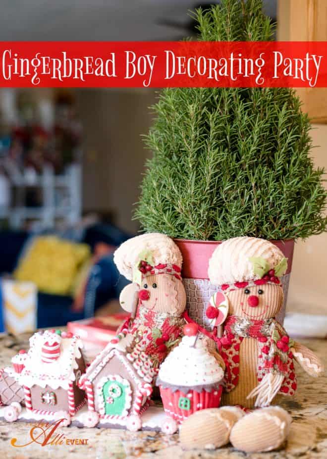 Gingerbread Boy Decorating Party