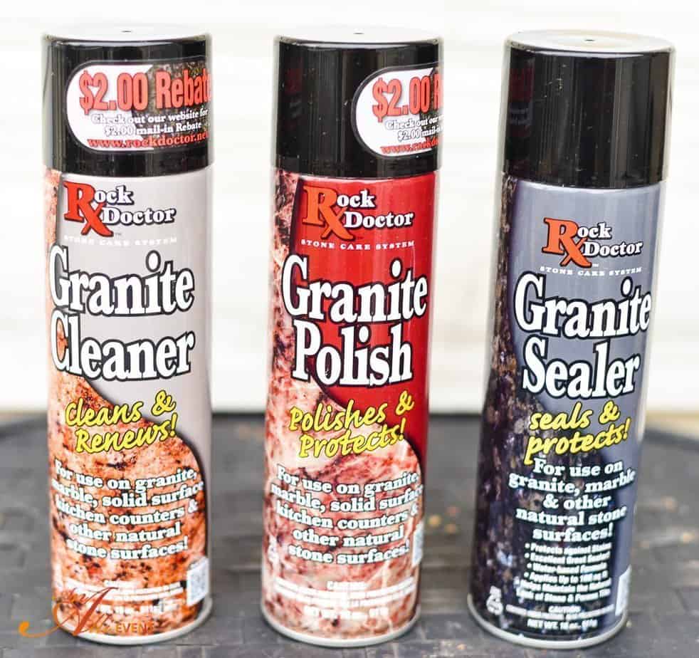 How To Clean Polish And Seal Granite Countertops An Alli Event