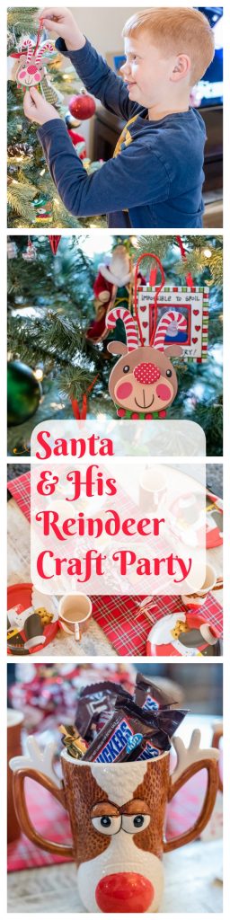 Santa and His Reindeer Craft Party