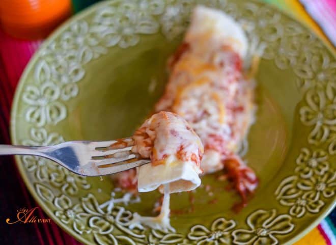 Easy Chicken Enchiladas 