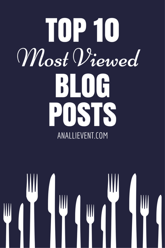 I have one recipe that consistently stays in the top 10 of my most viewed posts. My number one blog post for the year is not even a recipe! Come check out the top 10 and let me know which one is your favorite. 