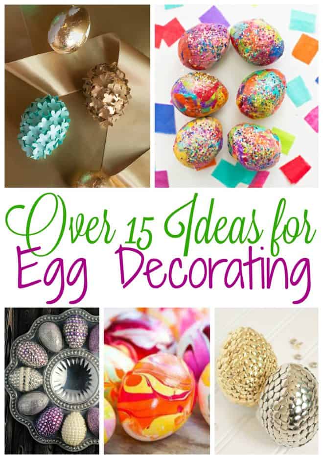 Over 15 Ideas for Egg Decorating