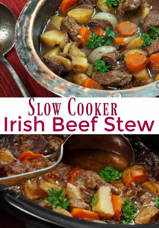 Slow Cooker Irish Beef Stew