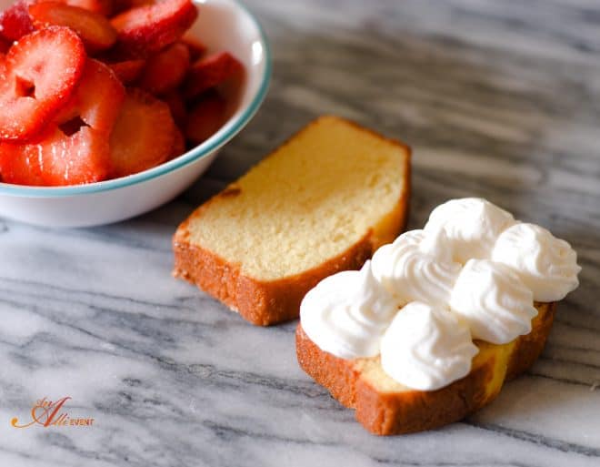 Strawberry Shortcake Sandwiches - Beauty and the Beast