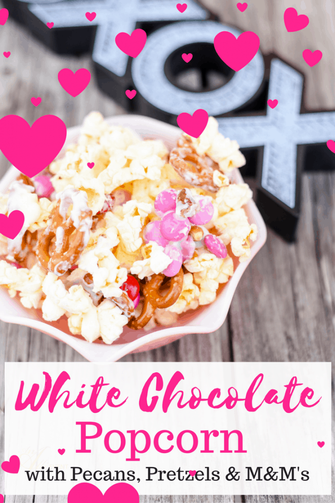 White Chocolate Covered Popcorn