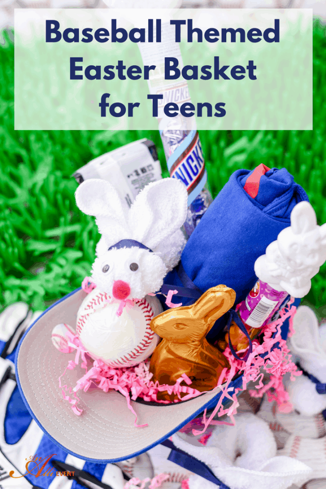 Baseball Themed Easter Basket for Teens