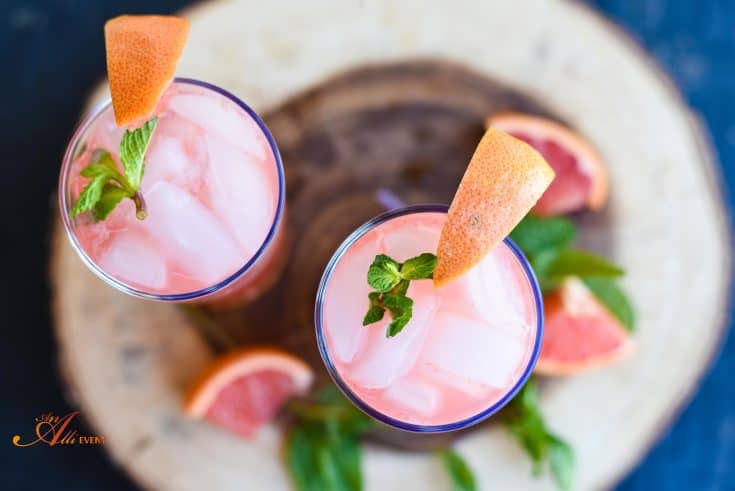 Pink Grapefruit Mojito