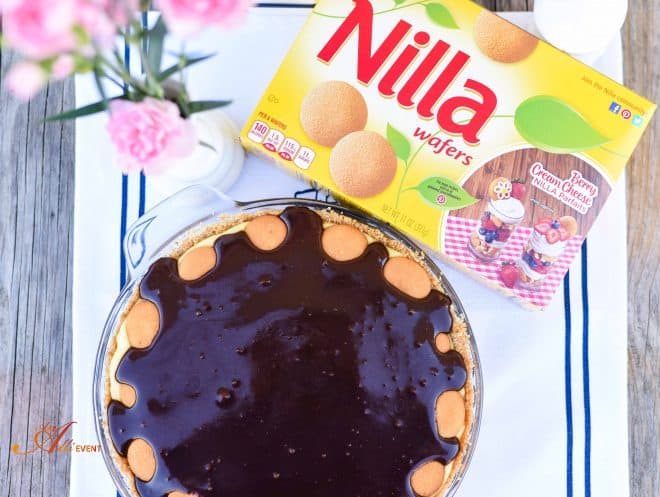 Pretty Pintastic Party 151 - Chocolate Eclair Pie made with NILLA Wafers