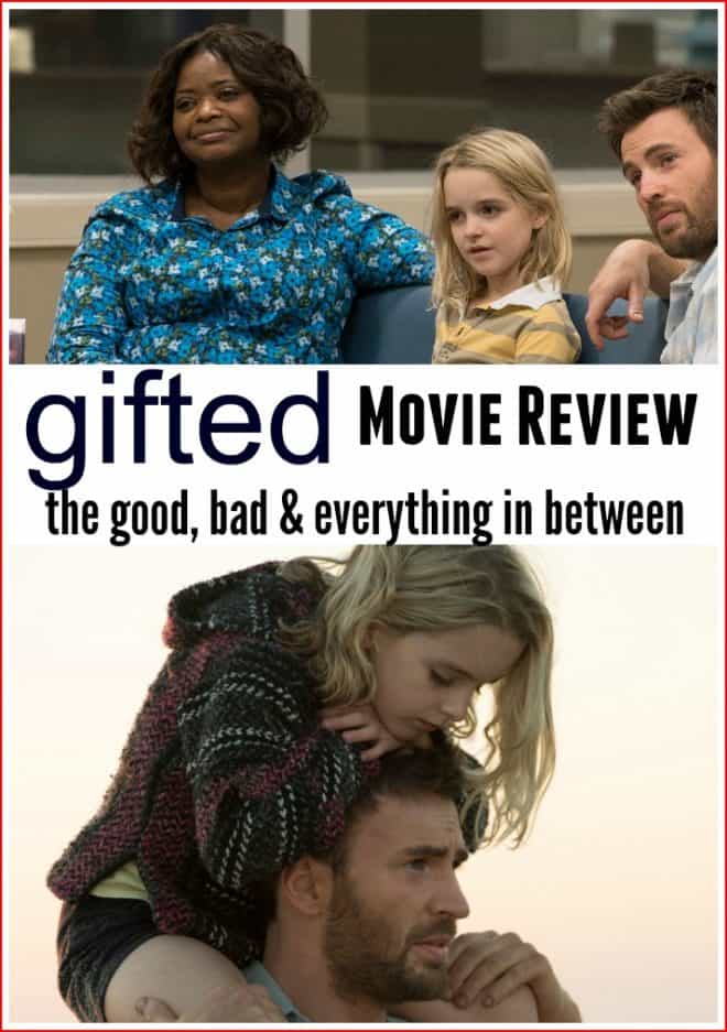 If you're planning on taking the kids to see Gifted, read this review first and see how many stars I gave Gifted. I also share what I like and didn't like about this movie. 