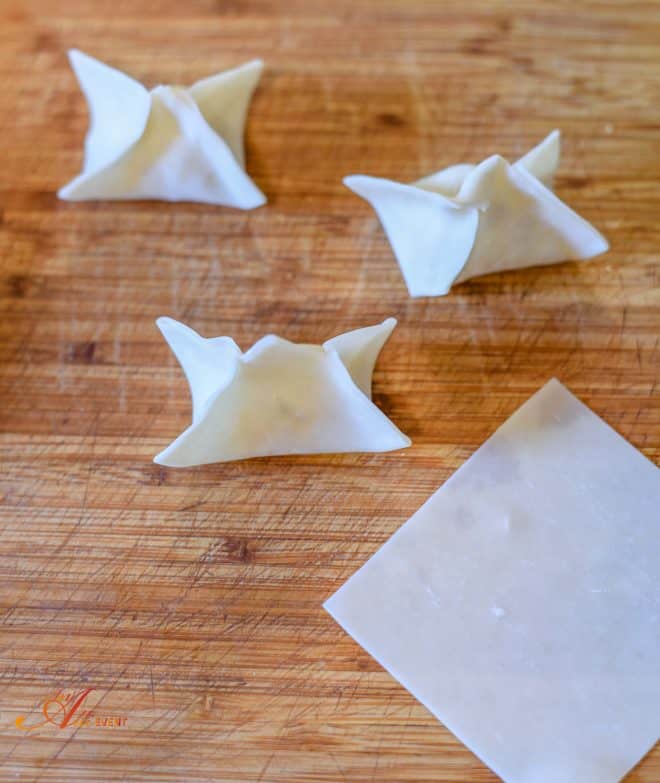 Pollock Rangoon Appetizers