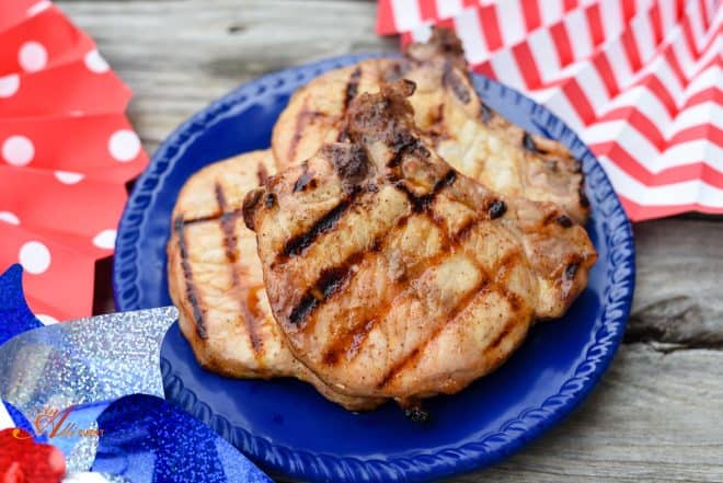 Marinated Pork Chops Plus How to Support our Troops