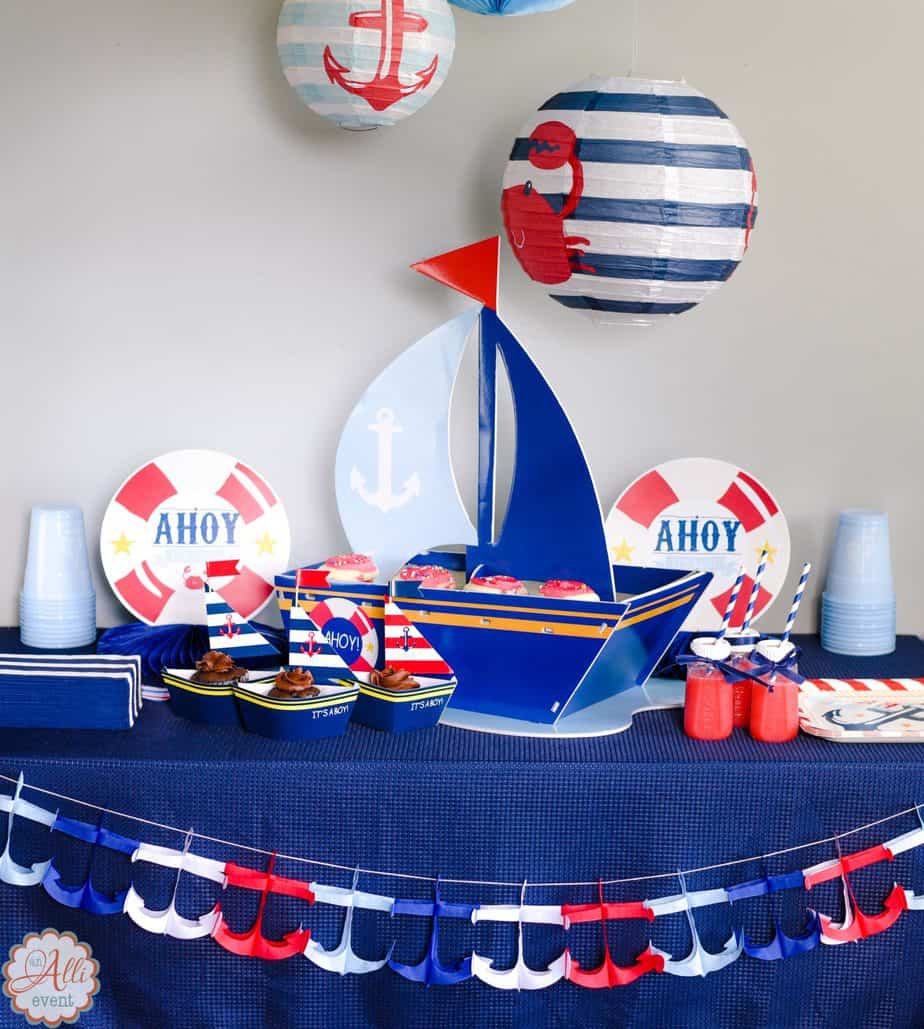 How to Host an Adorable Nautical Baby Shower An Alli Event How to Host an Adorable Nautical Baby Shower An Alli Event