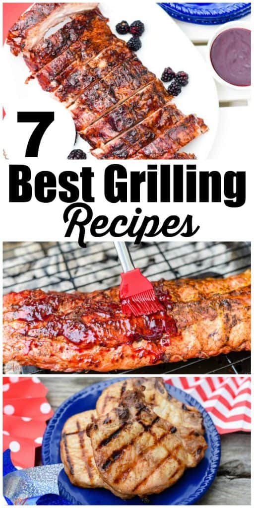 My top 7 best grilling recipes are great to have on hand for your next cookout. These grilling recipes have been tested time and again and remain my top shared recipes. Try one or try them all. 