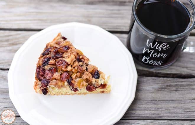 Cranberry Apple Coffee Cake