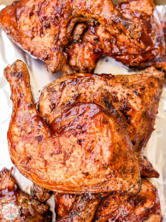 Grilled Barbecue Chicken