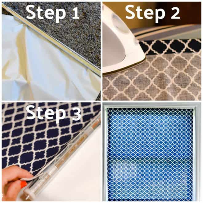 How to Make a No-Sew Custom Window Shade Coastal Inspired Bathroom