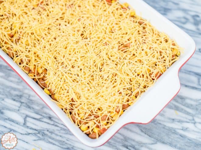 Cheesy Pinto Bean Casserole