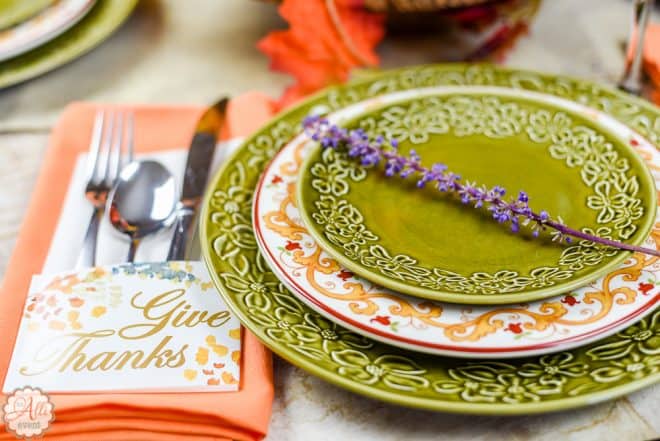 No-Cost Autumn Tablescape