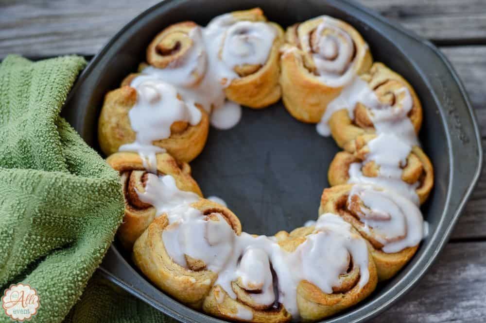 Crescent Cinnamon Rolls