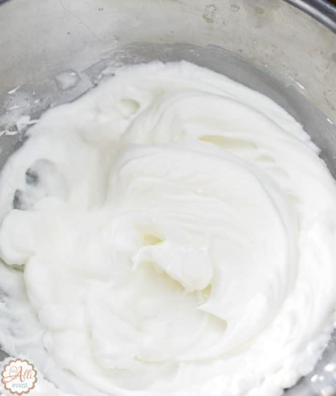 Egg Whites for Italian Cream Cake