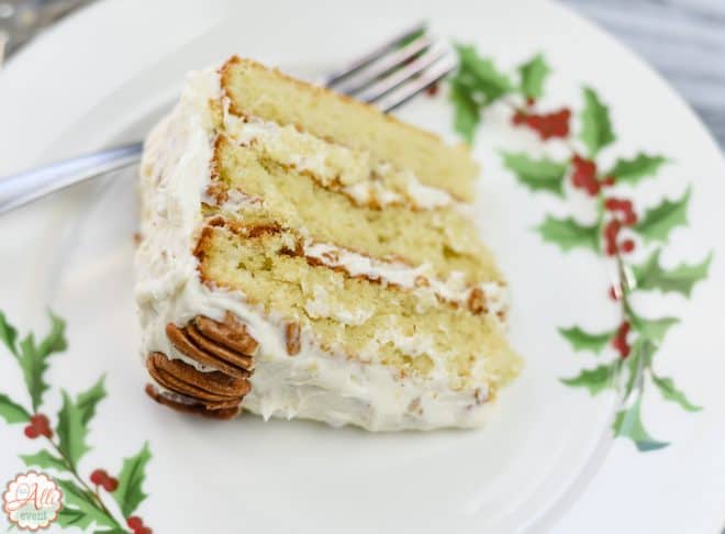 Italian Cream Cake & Festive White Cake