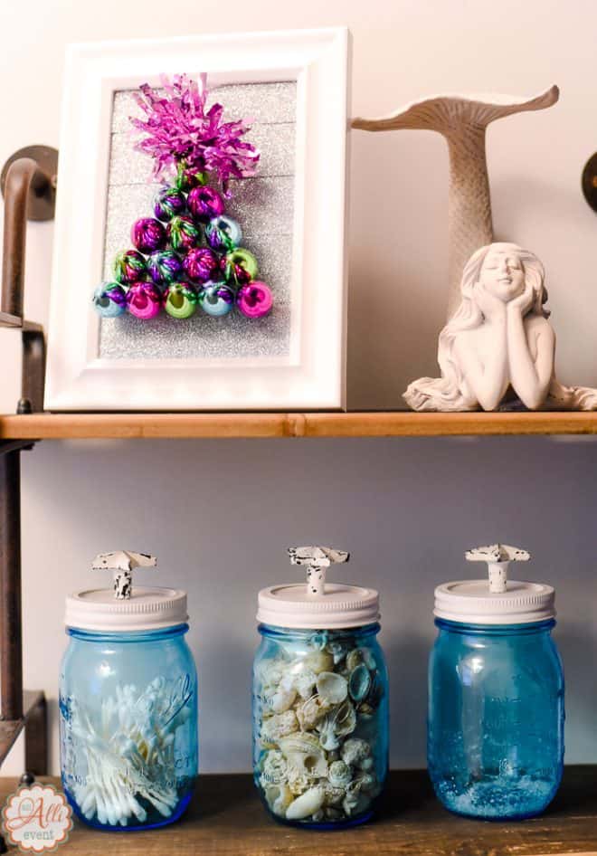 Holiday Craft featuring a Dollar Store Christmas Tree Craft