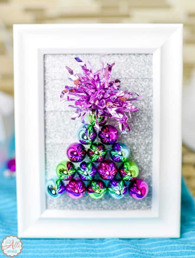 Dollar Store Christmas Tree Craft