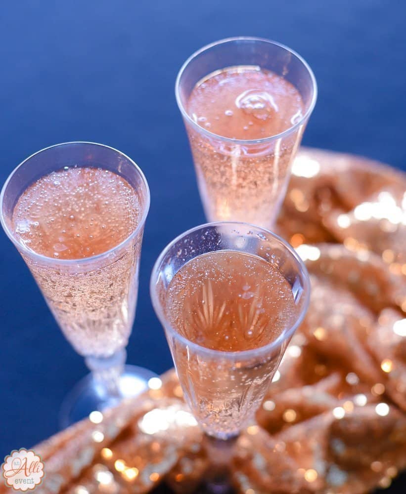 How To Make Faux Pink Champagne An Alli Event