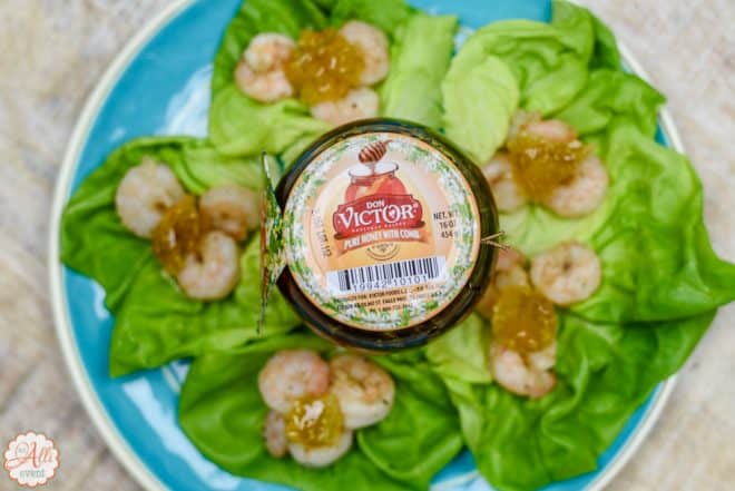 Easy Sweet and Spicy Shrimp Wraps