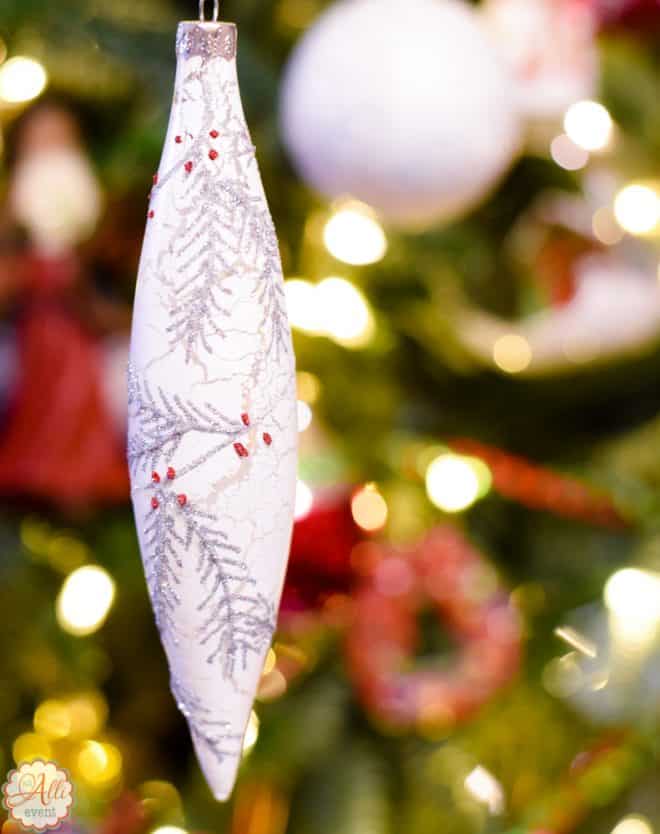 Glass Mouth Blown Ornaments - Lighted Garland