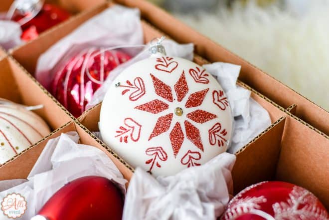 Beautiful Glass Ornaments and Lighted Garland and Wreath