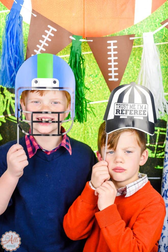 Football Party and Photo Booth Fun