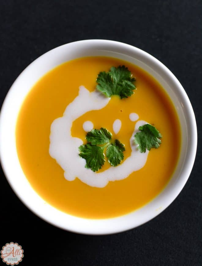 Delicious Bowl of Sweet Potato Soup