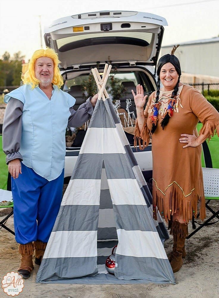 Pocahontas trunk or treat.