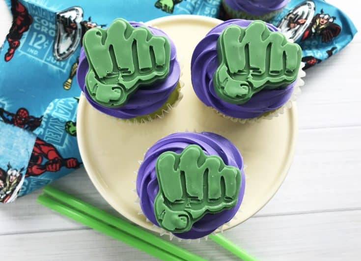 The Incredible Hulk Cupcakes Are Adorable