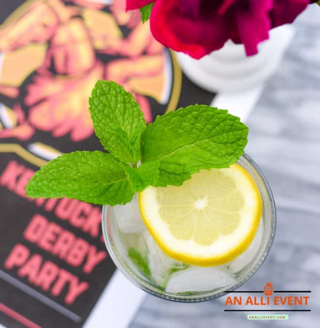 Kentucky Derby Party - Mint Julep Mocktail