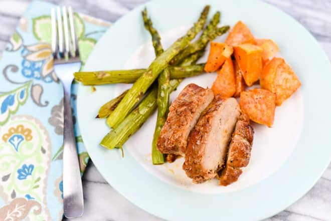 One Pan Pork Tenderloin Dinner