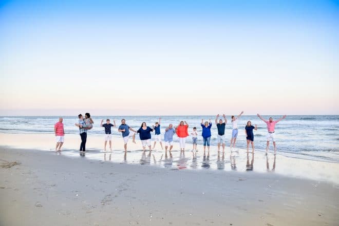 Family Jump Photo - Beach Photo Tips