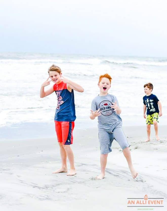 Fun at the Beach and Ice Cream Sundaes