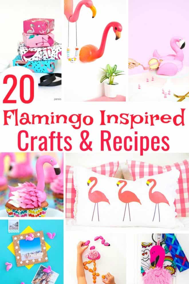Flamingo Inspired Crafts Recipes