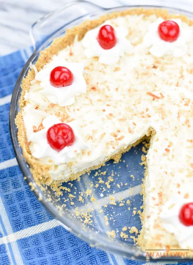 Pina Colada Pie Ready to Eat