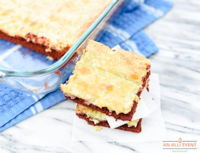 Delicious Red Velvet Squares