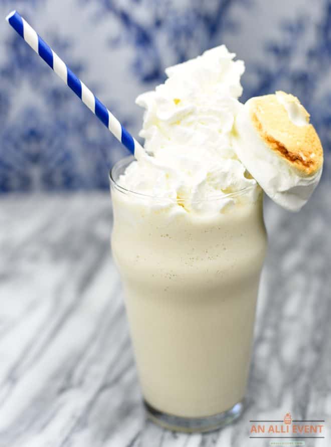 Toasted Marshmallow Mocha Milkshake - An Alli Event