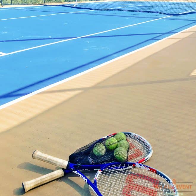 tennis courts - East Bay Resort South Caicos